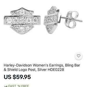 Harley- Davidson Earrings